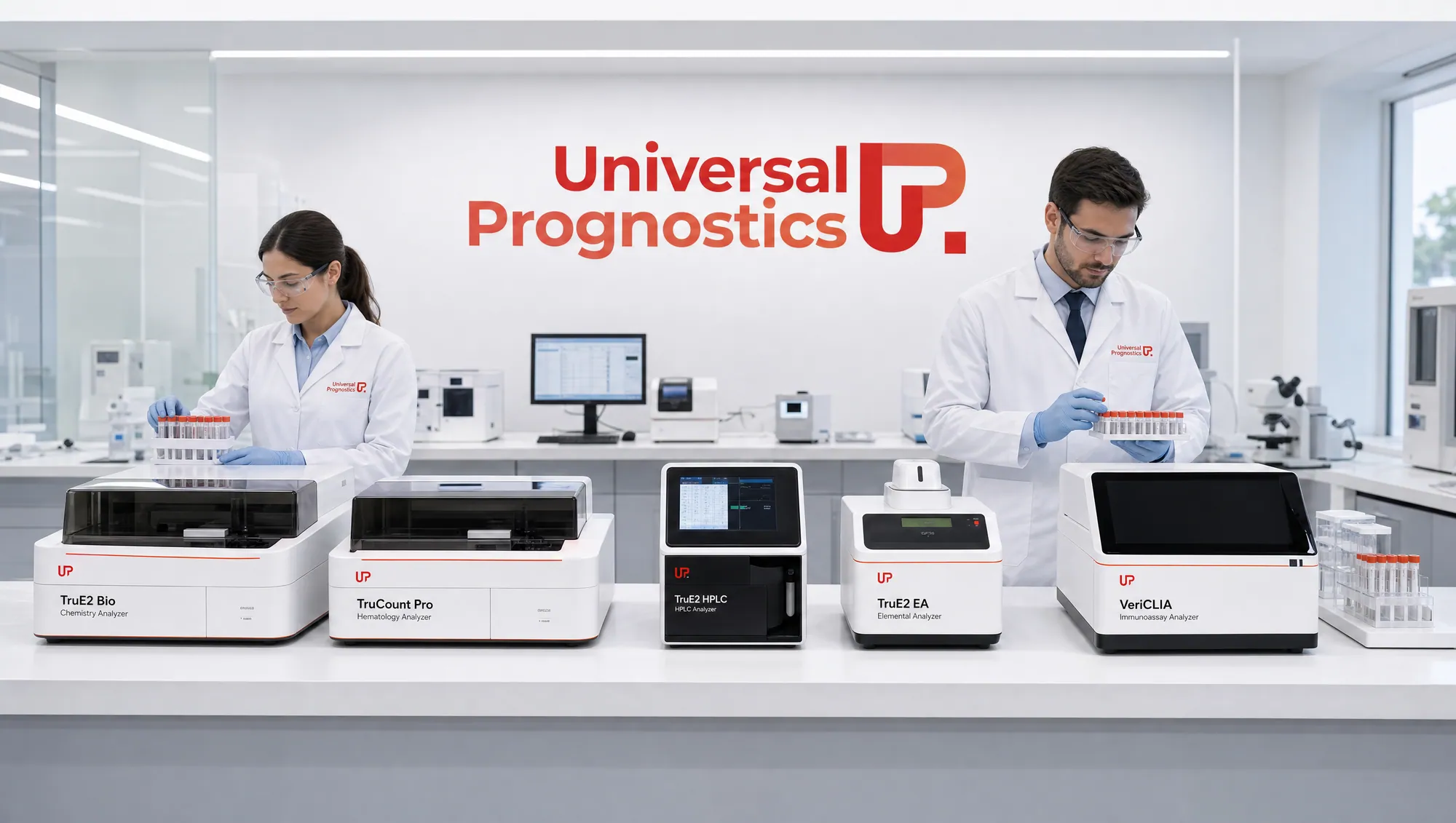 Hematology station in a Universal Prognostics lab